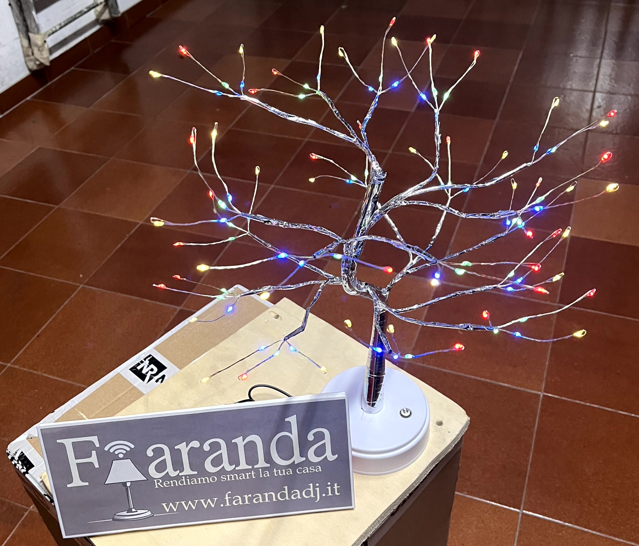 Lampada Albero con 108 Led Bianchi - Thumbnail 5